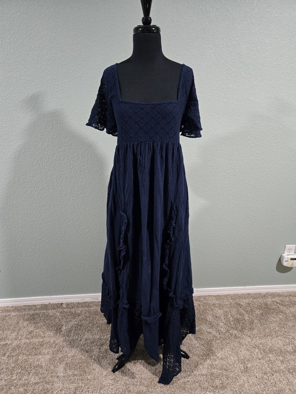 Free People Bring The Romance Midi Dress